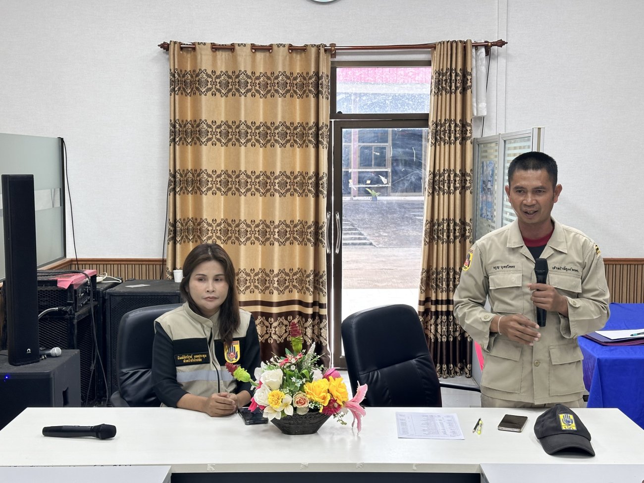 องค์การบริหารส่วนตำบลพระธาตุบังพวน จัดประชุมการดำเนินการป้องกันและลดอุบัติเหตุทางถนนในช่วงเทศกาลปีใหม่ ประจำปี 2569