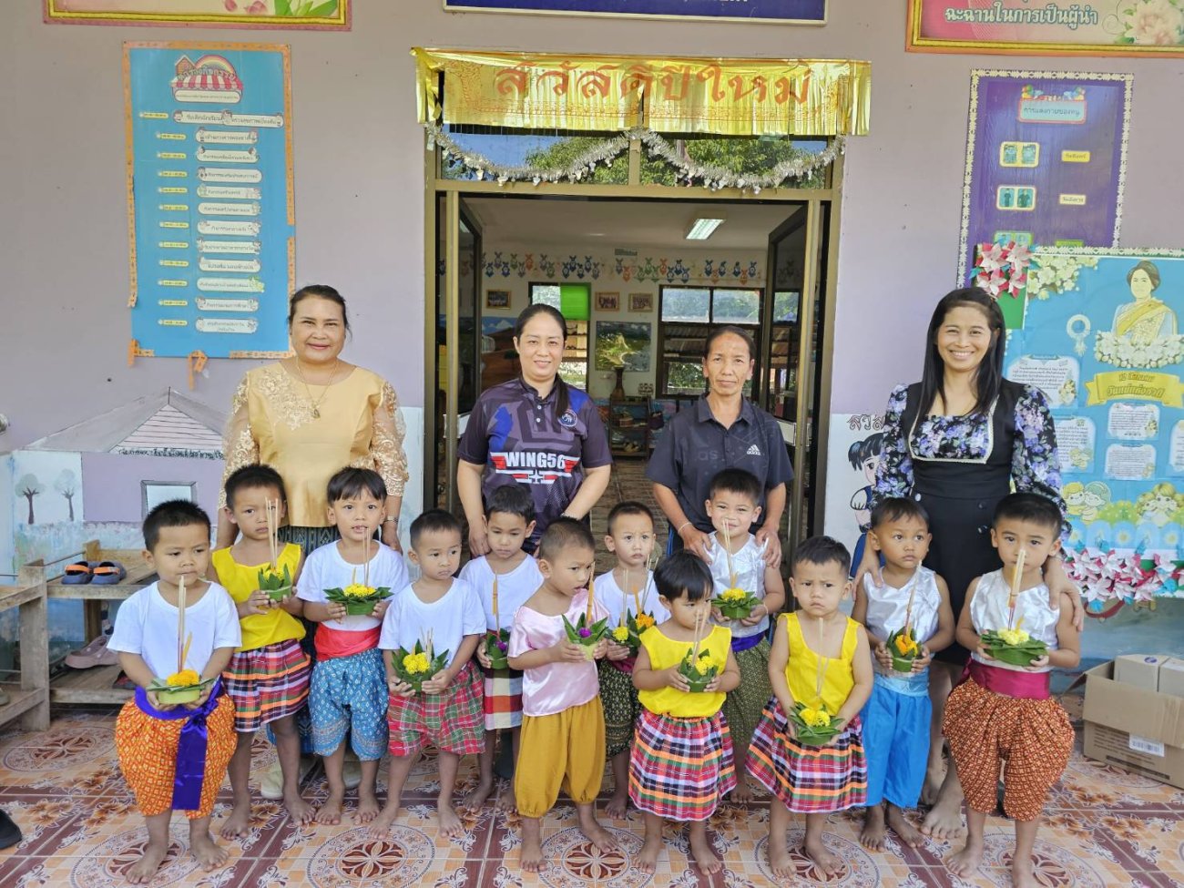 การรณรงค์ ส่งเสริมประเพณีวัฒนธรรมวันลอยกระทง