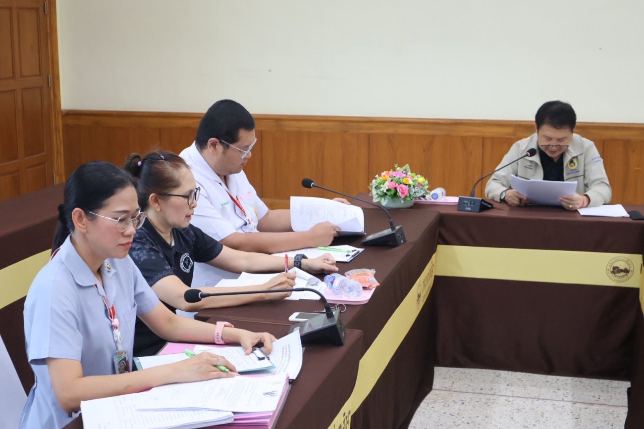 การประชุมคณะกรรมการศูนย์ฟื้นฟูสุขภาพ สุขใจใกล้บ้านเทศบาลตำบลเสิงสาง อำเภอเสิงสาง จังหวัดนครราชสีมาครั้งที่ 1/ 2569