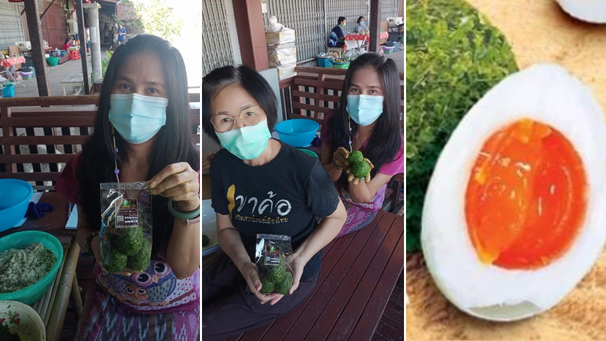 การทำไข่เค็มพอกใบเตย (ไข่ขจี) 4